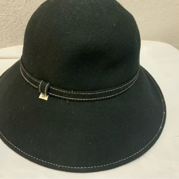 Harthorn by wallaroo Women’s Wallaroo wool hat NWOT 100% wool black main image 4